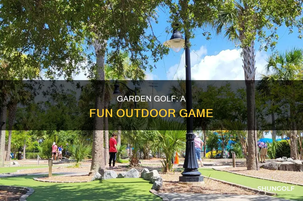 what is garden golf