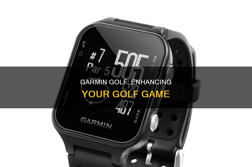 what is garmin golf