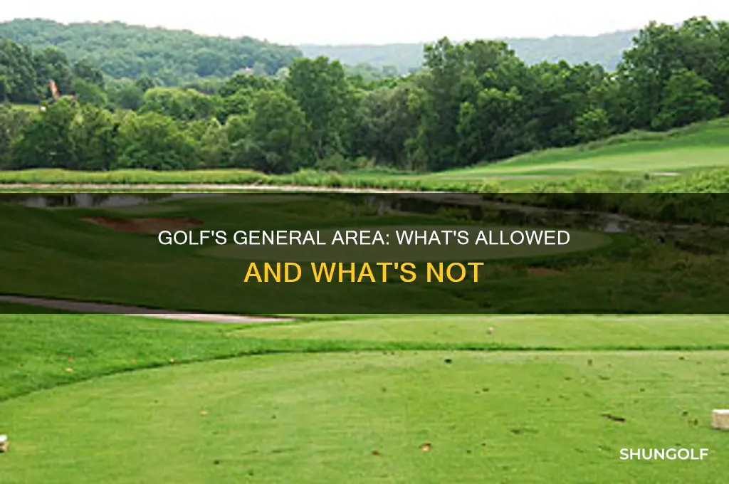 what is general area in golf