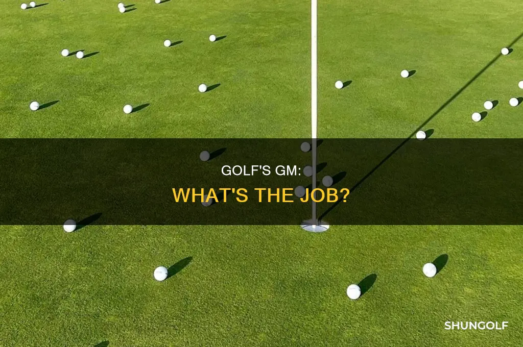 what is gm golf