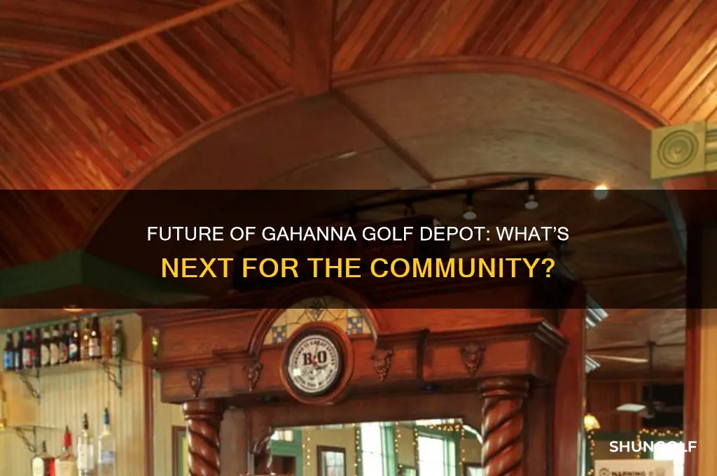 what is going to happen to the gahanna golf depot