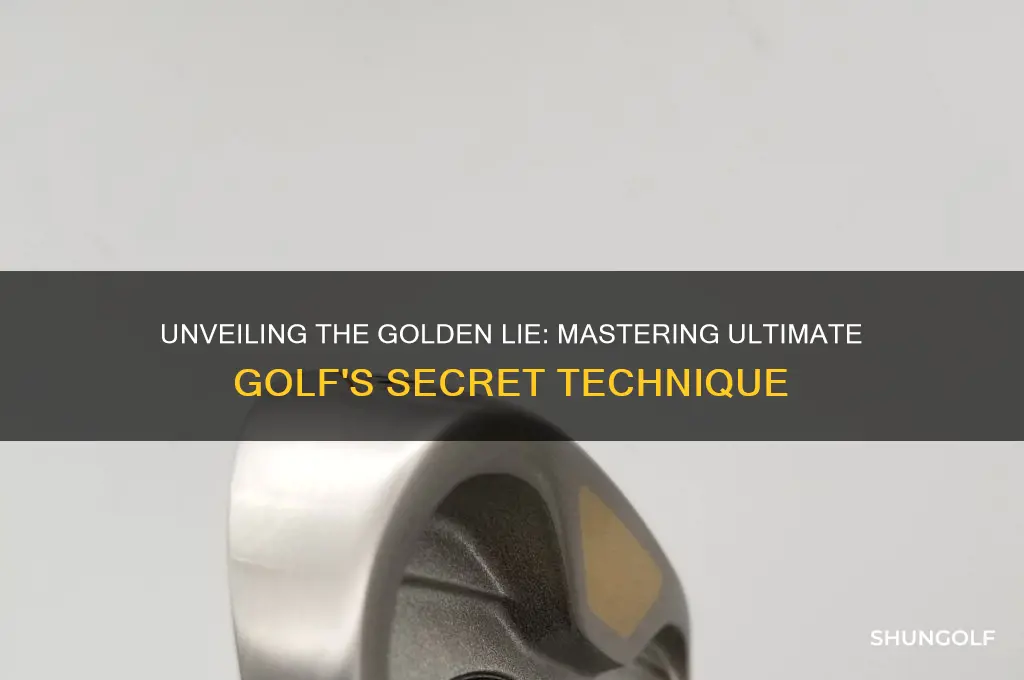 what is golden lie in ultimate golf