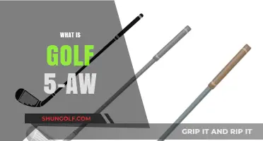 Golf Clubs: 5-AW Explained