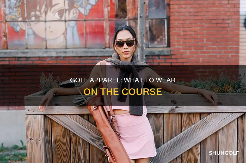what is golf apparel