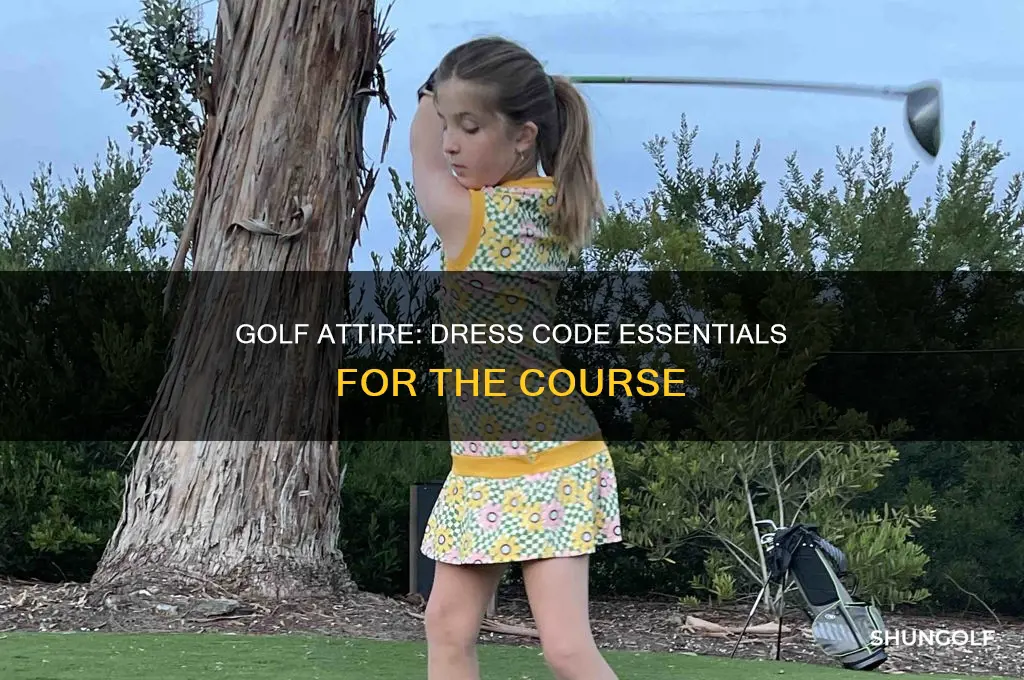 what is golf attire dress code