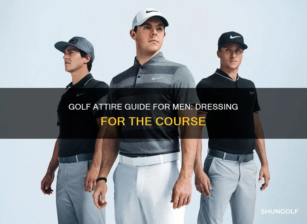 what is golf attire for men
