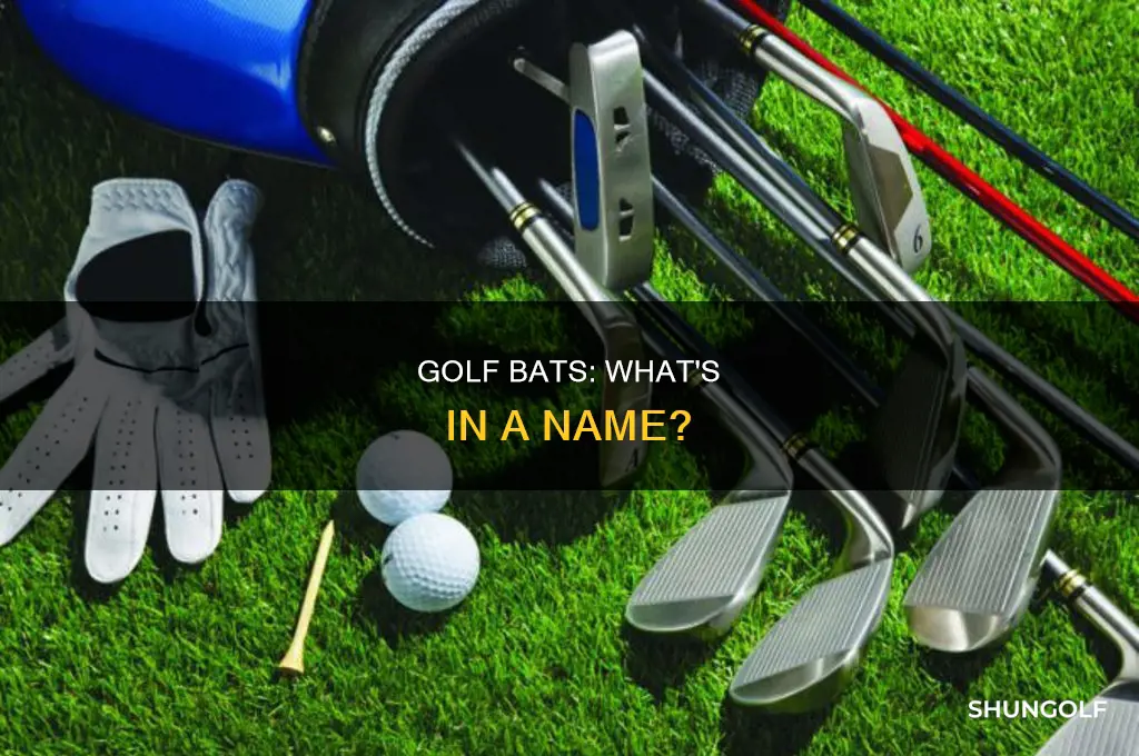 what is golf bat called