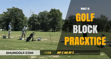 Golf Block Practice: Master Your Swing