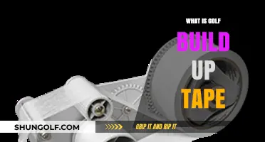 Golf Build-Up Tape: Enhancing Your Golf Grip
