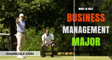 Golf Business Management: A Major for Golf Enthusiasts