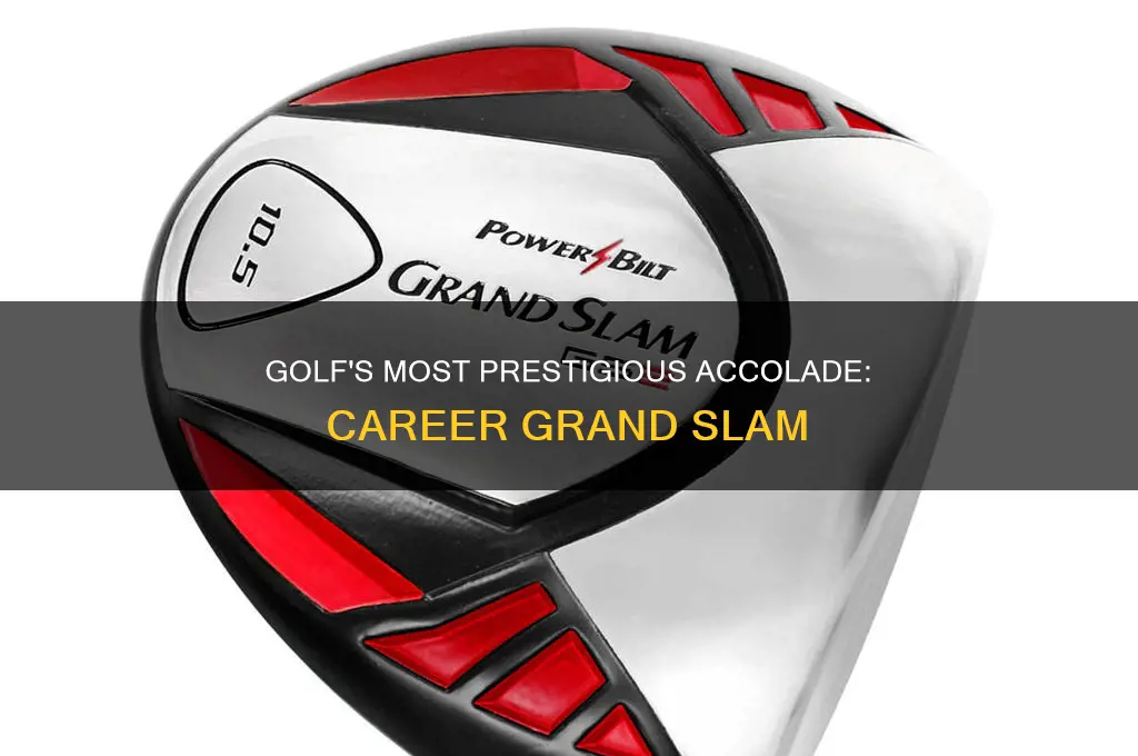 what is golf career grand slam