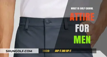 Men's Golf Casual Attire: Stylish, Comfortable, and Course-Ready Outfits