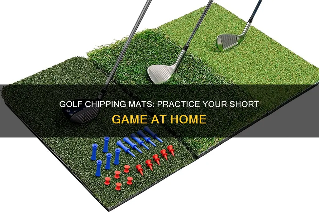 what is golf chipping mat
