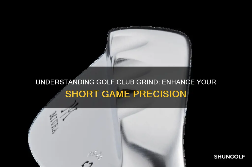 what is golf club grind