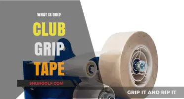 Understanding Golf Club Grip Tape: Uses, Benefits, and Application Tips