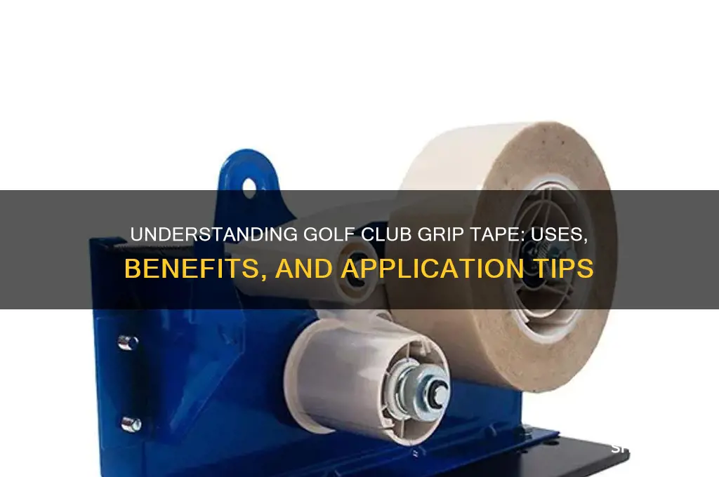 what is golf club grip tape