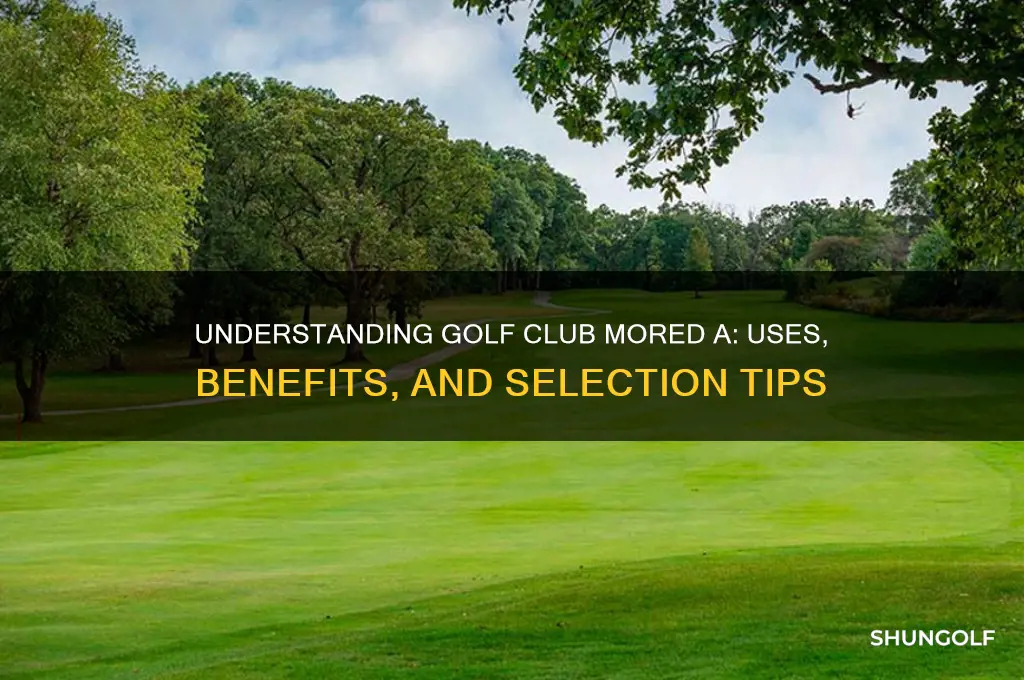 what is golf club mored a
