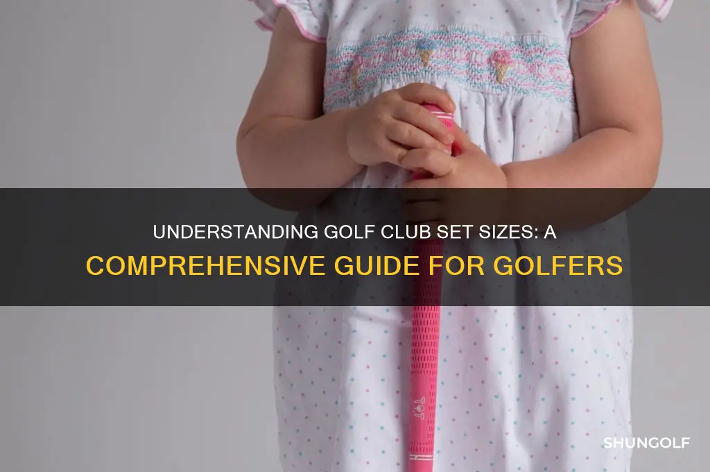 what is golf club set sizes