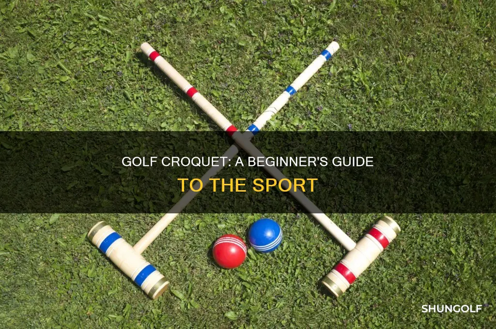 what is golf croquet