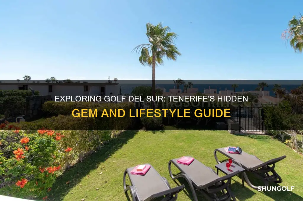 what is golf del sur like in tenerife