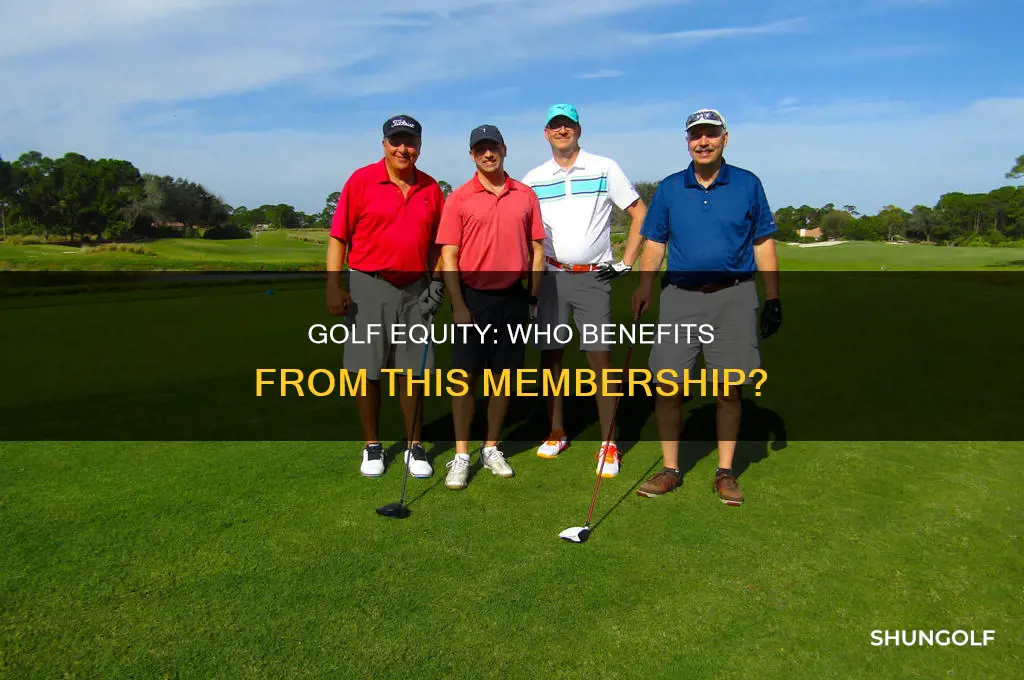 what is golf equity available