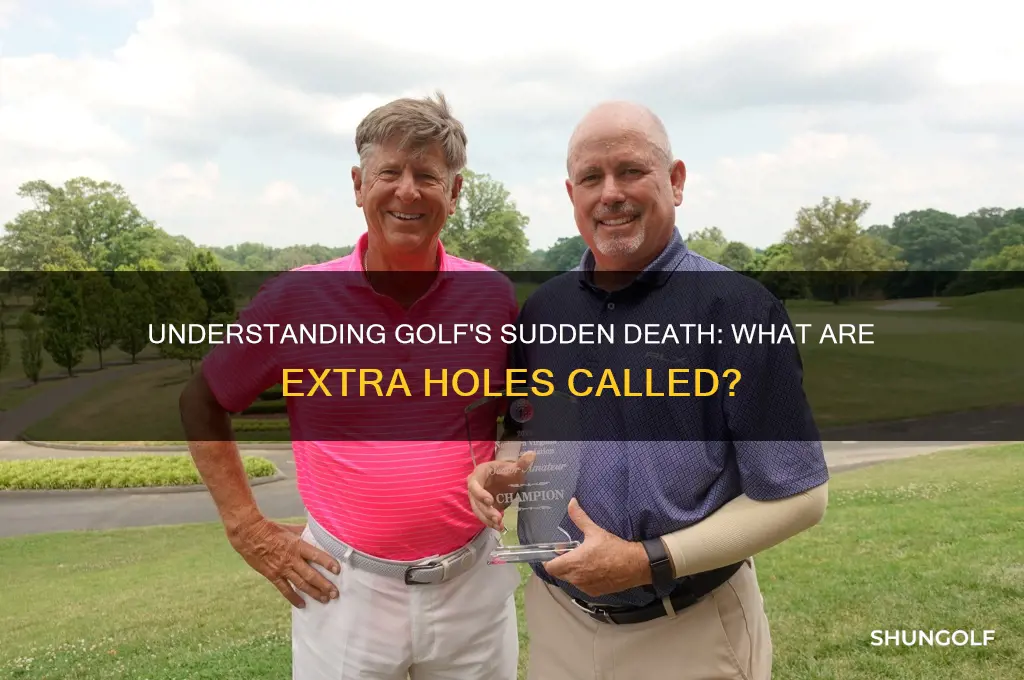what is golf extra holes called