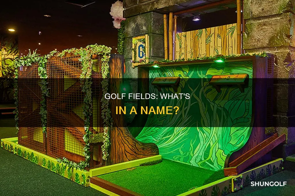what is golf field call