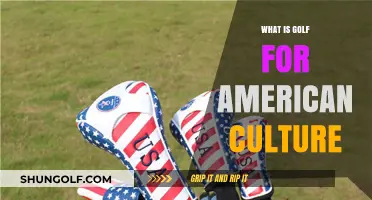 Golf: An American Pastime and Its Cultural Significance