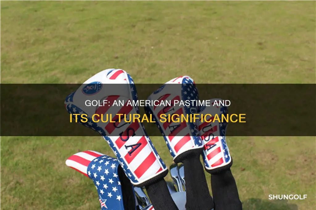 what is golf for american culture