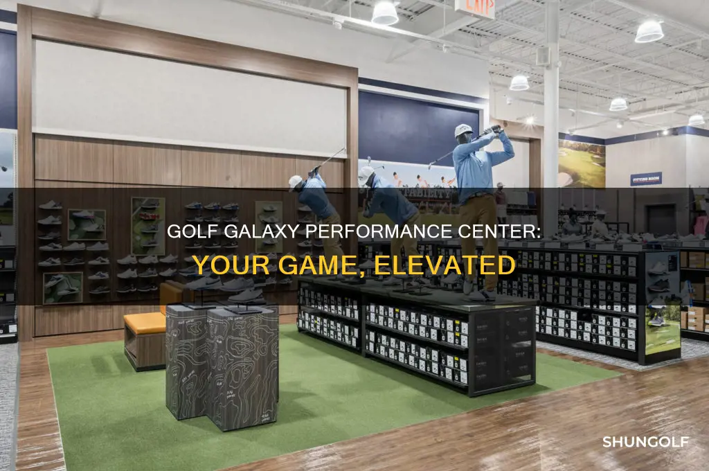 what is golf galaxy performance center