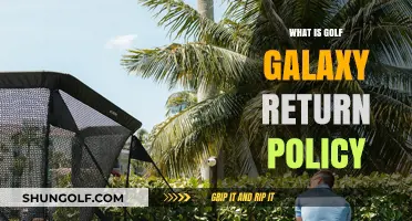 Golf Galaxy Returns: What's the Policy?