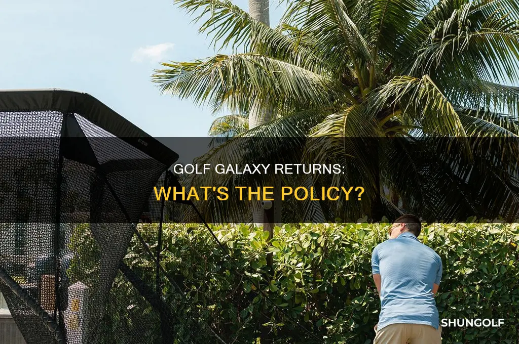 what is golf galaxy return policy