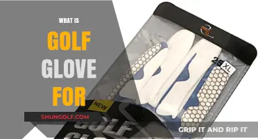 Golf Gloves: Enhancing Grip and Performance