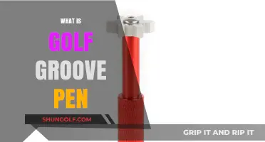 Golf Groove Pen: A Golfer's Secret Weapon