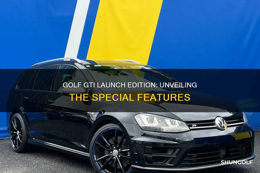 what is golf gti launch edition