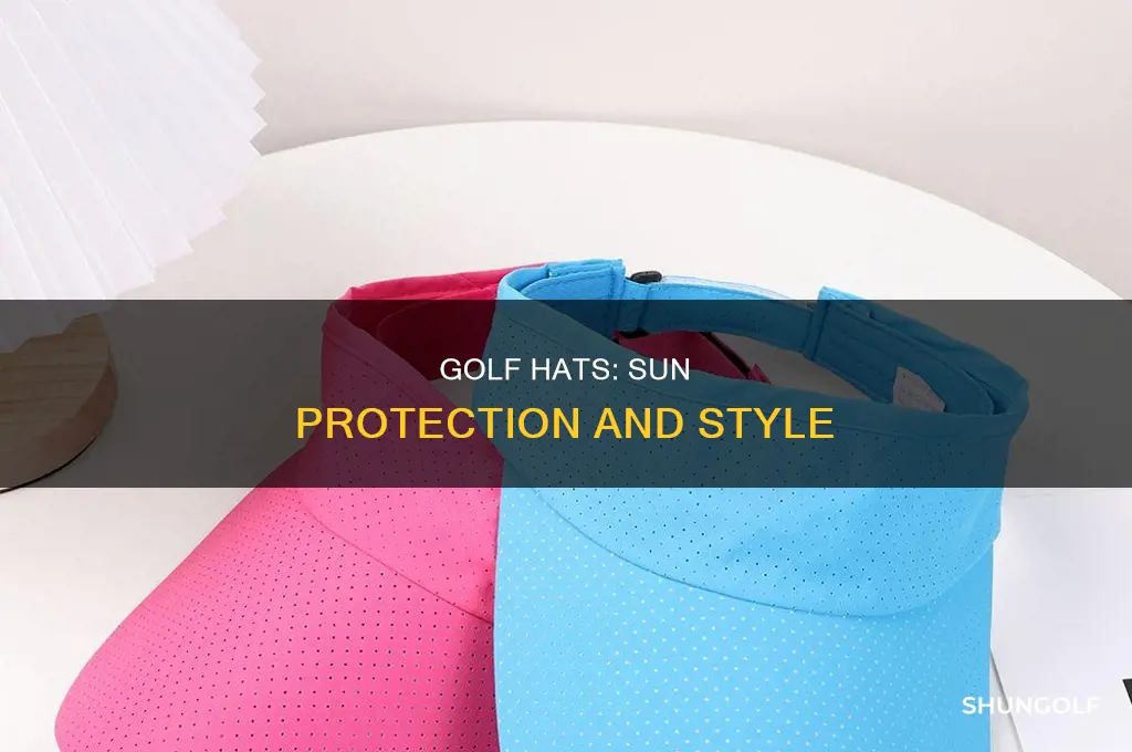 what is golf hat sun protection
