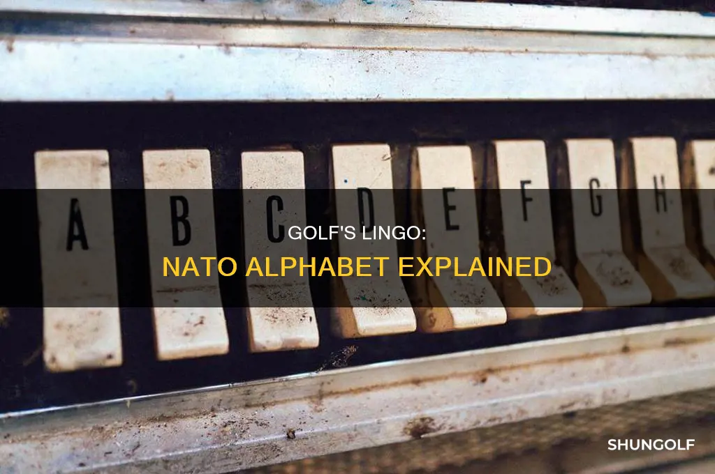 what is golf in nato alphabet