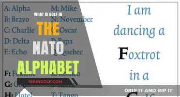 Decoding NATO Phonetics: Understanding 'Golf' in the Alphabet System