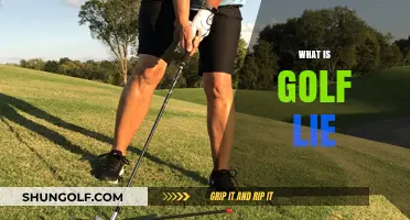 Golf Lies: What They Are and How to Improve