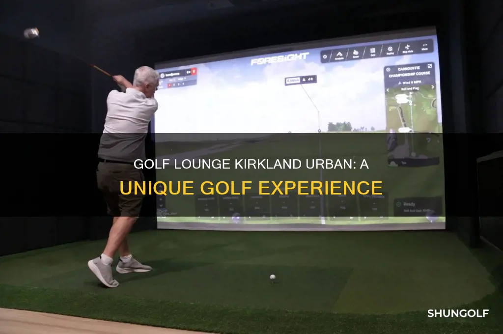 what is golf lounge kirkland urban