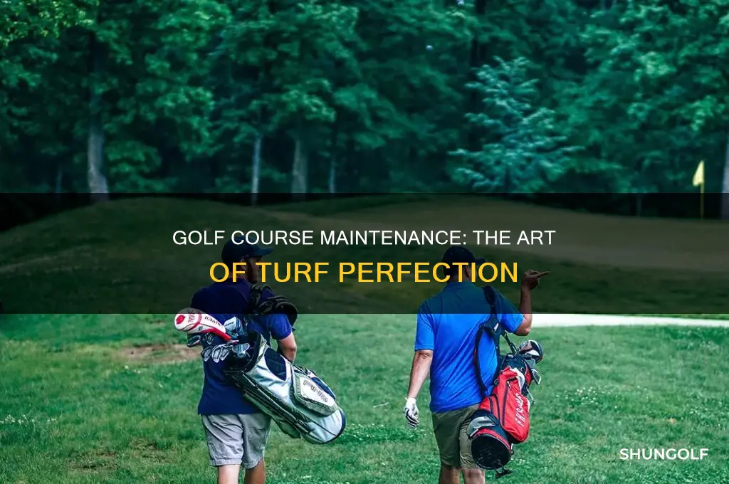 what is golf maintenance