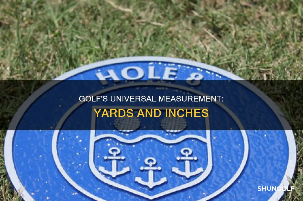 what is golf measured in