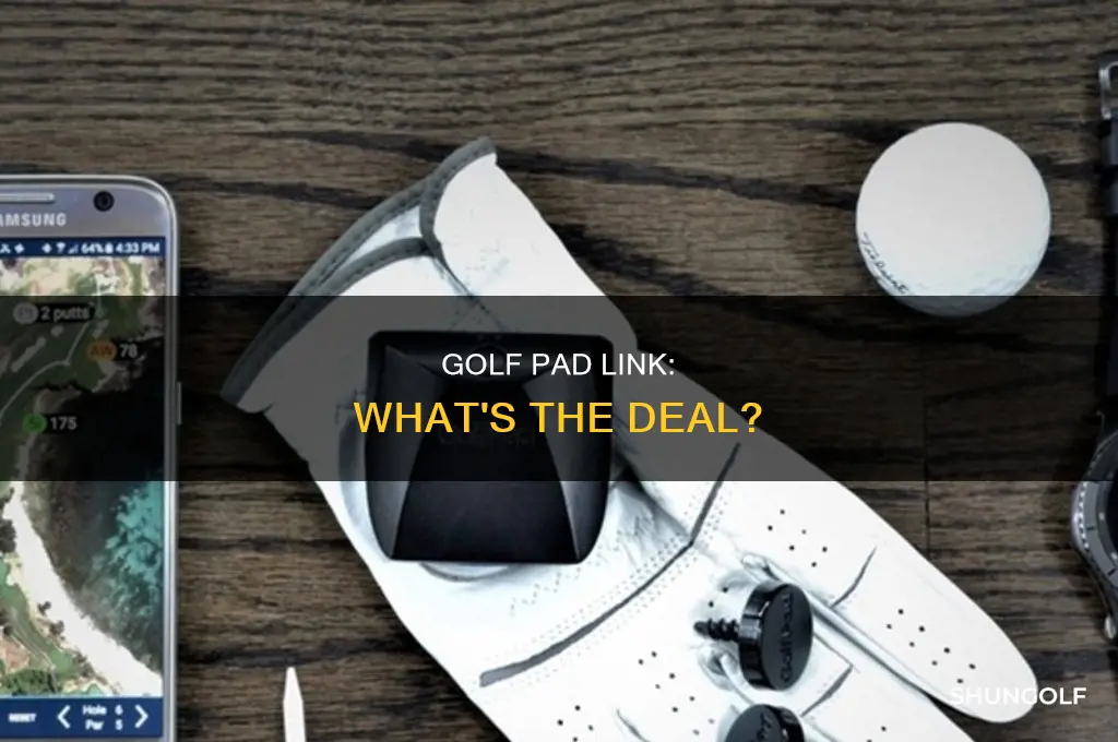 what is golf pad link