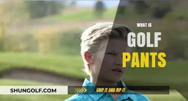 Golf Pants: What Are They?