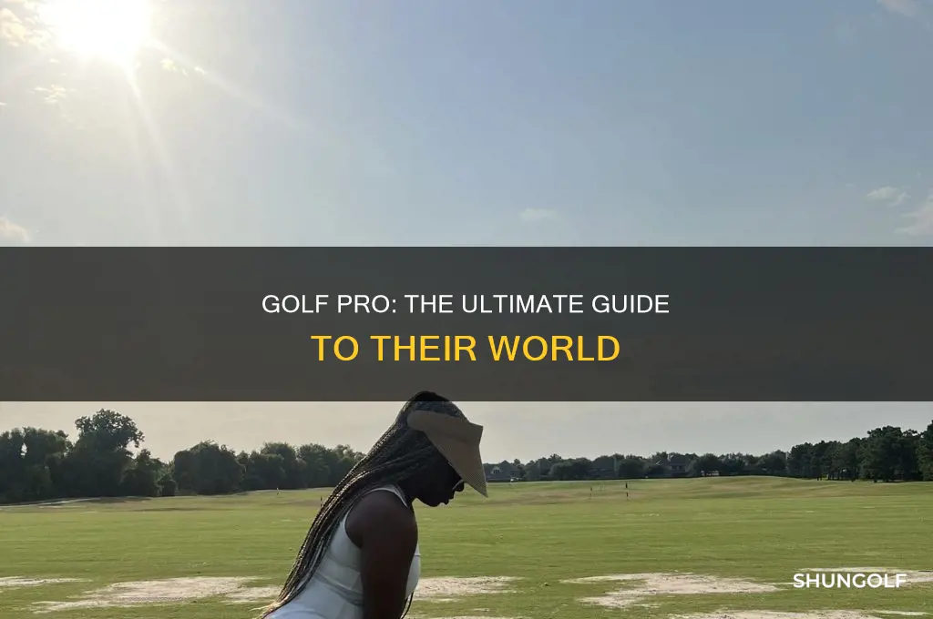 what is golf pro