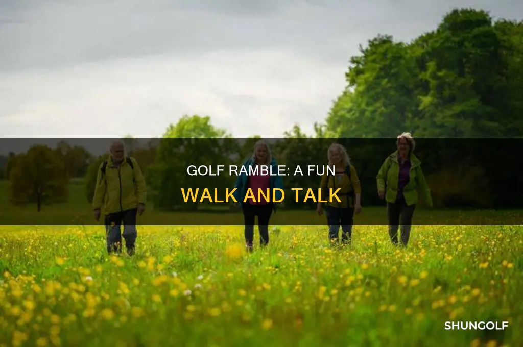 what is golf ramble