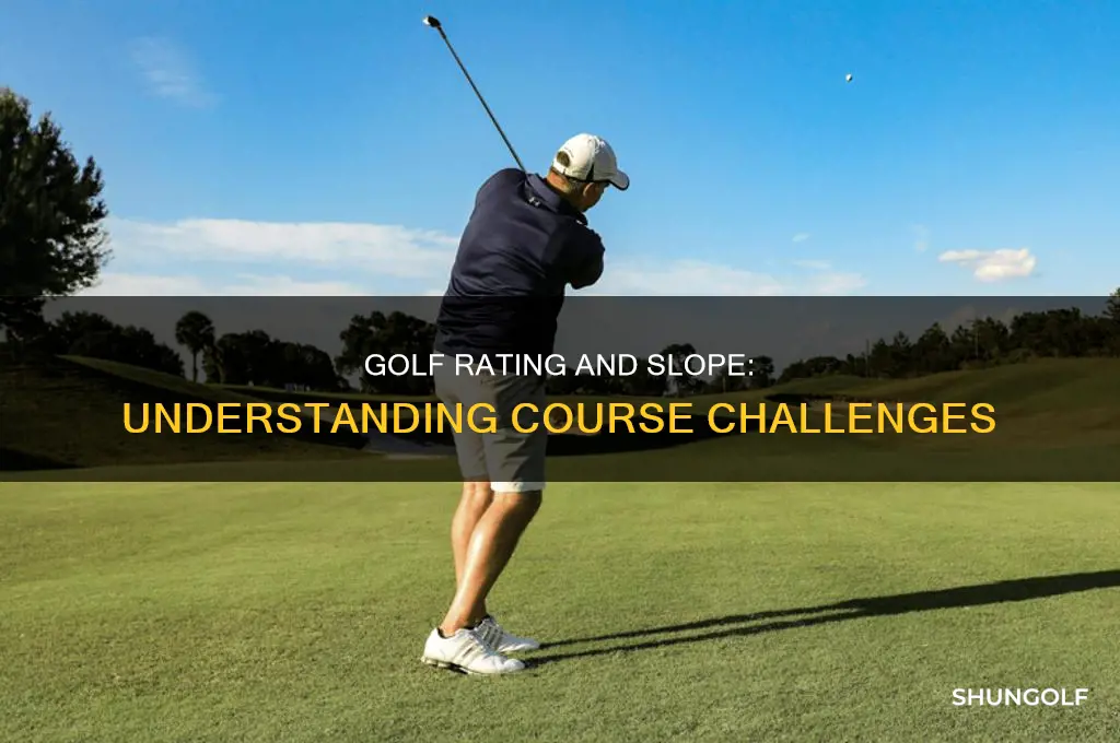 what is golf rating and slope