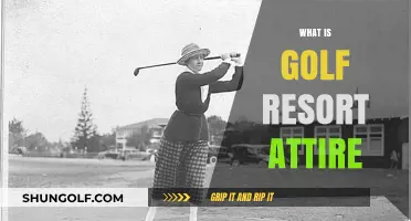 Golf Resort Attire: Dressing for the Greens