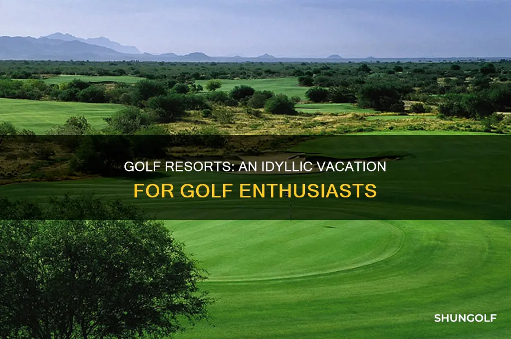what is golf resort