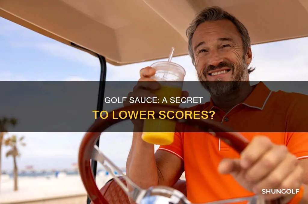 what is golf sauce